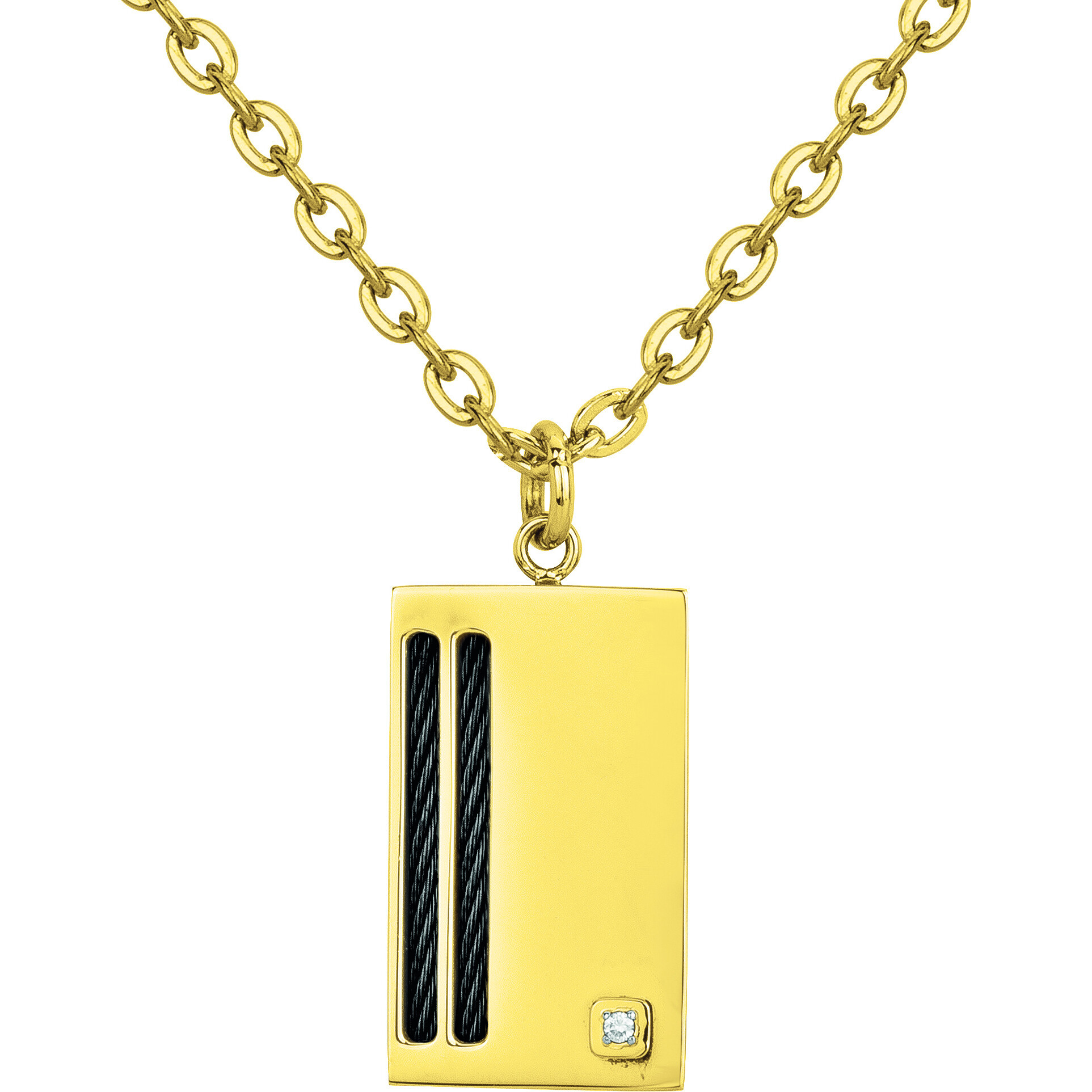 Collier Édouard Phebus Homme en Acier