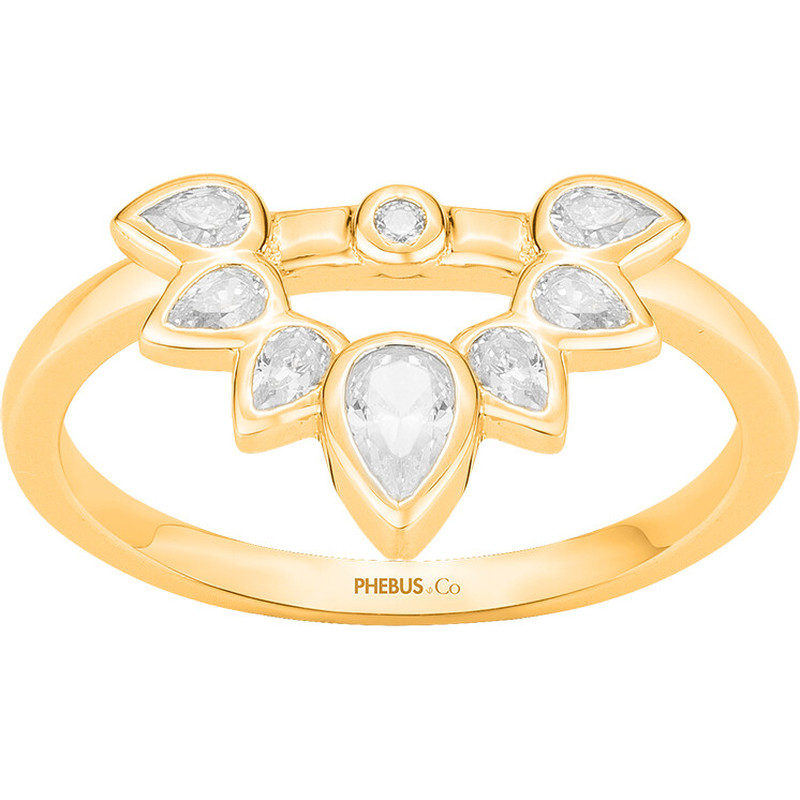 Bague Phebus Femme en Plaqué Or