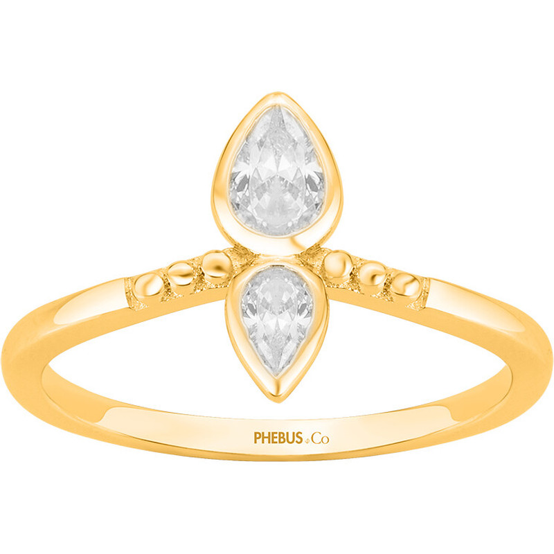 Bague Phebus Femme en Plaqué Or