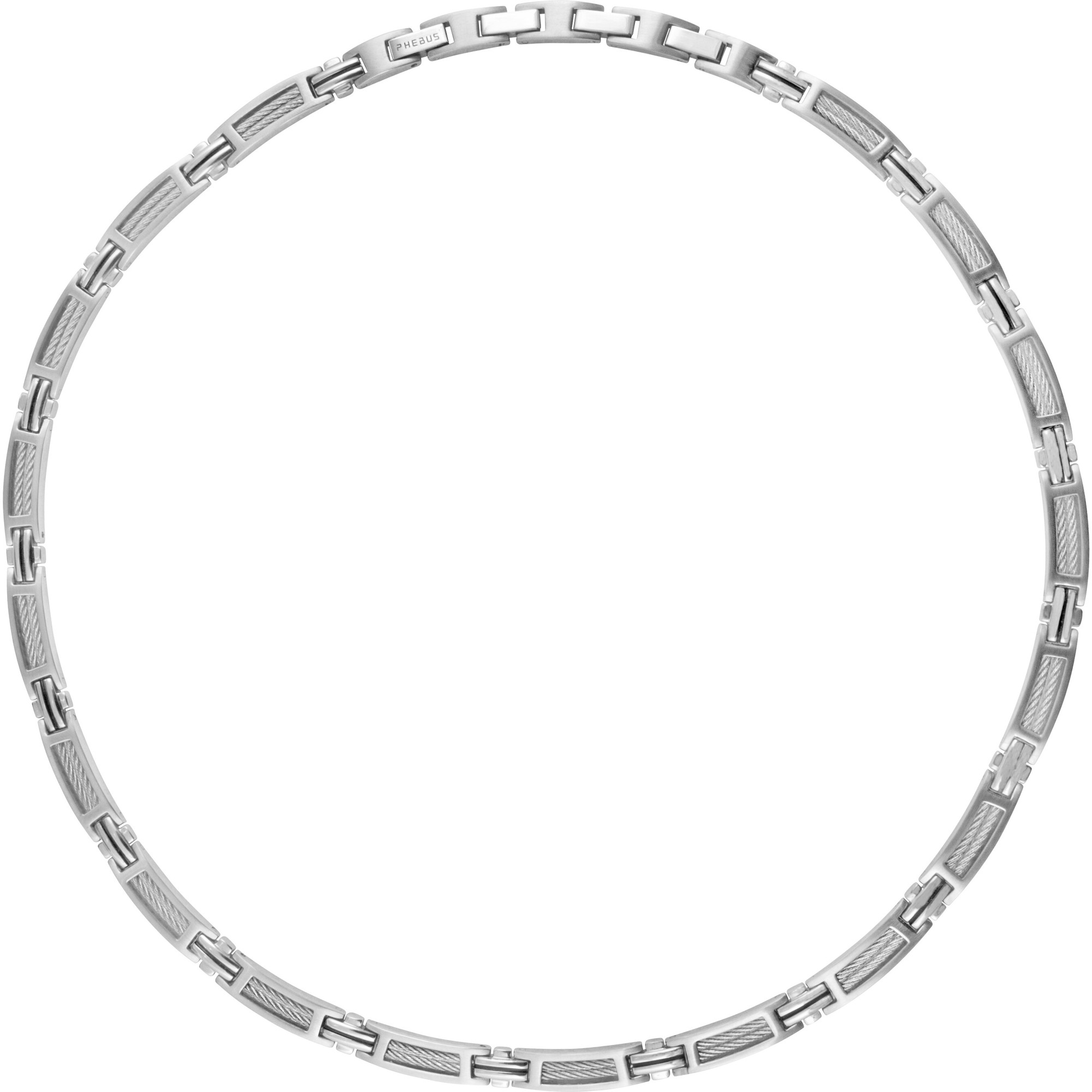 Collier Jonas Phebus Homme en Acier