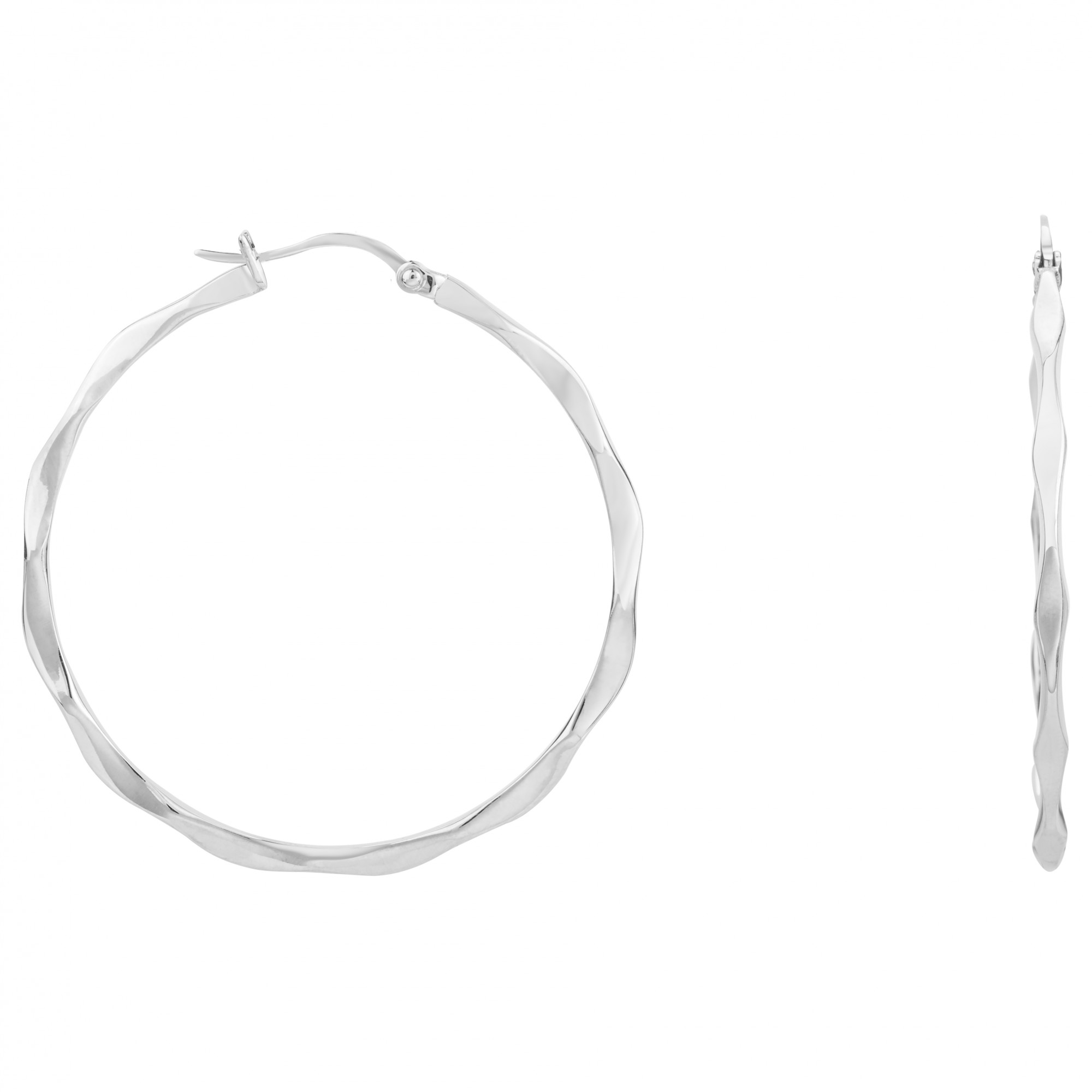 Boucles d'oreilles Jessica Phebus Femme en Acier