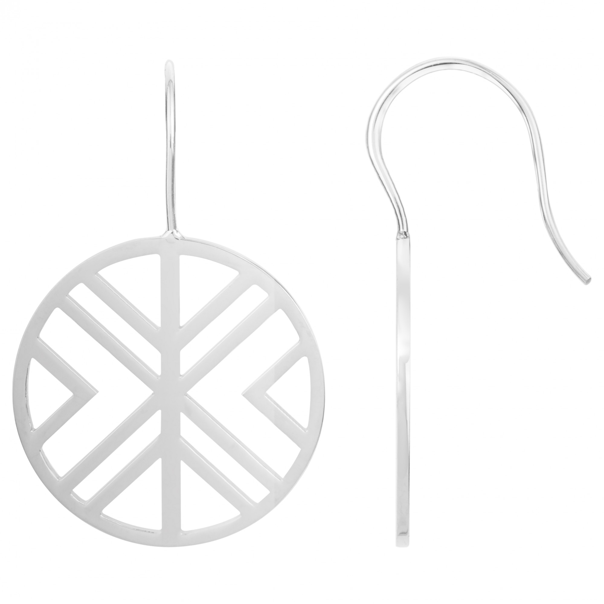 Boucles d'oreilles Phebus Femme en Acier