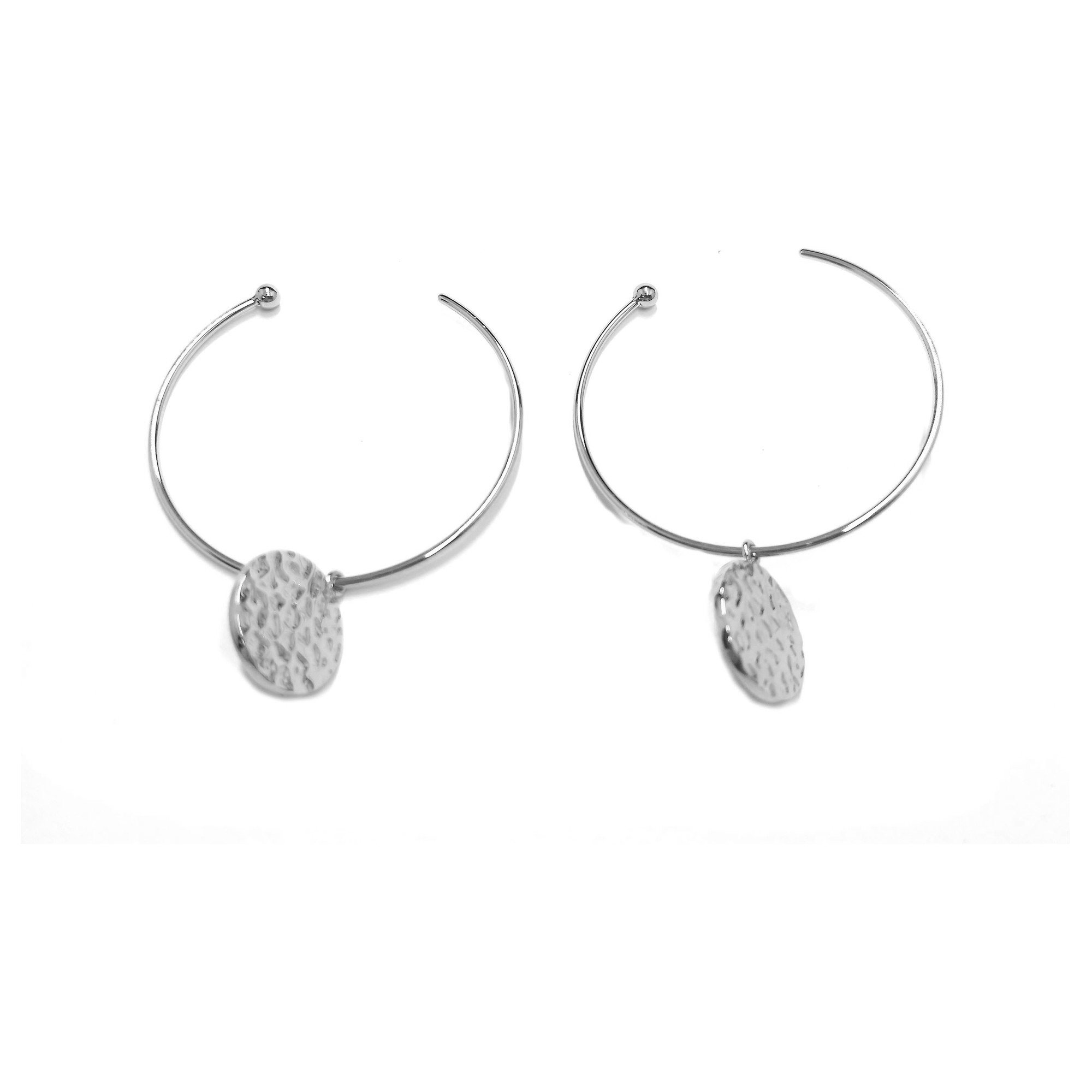 Boucles d'oreilles Margot Phebus Femme en Acier