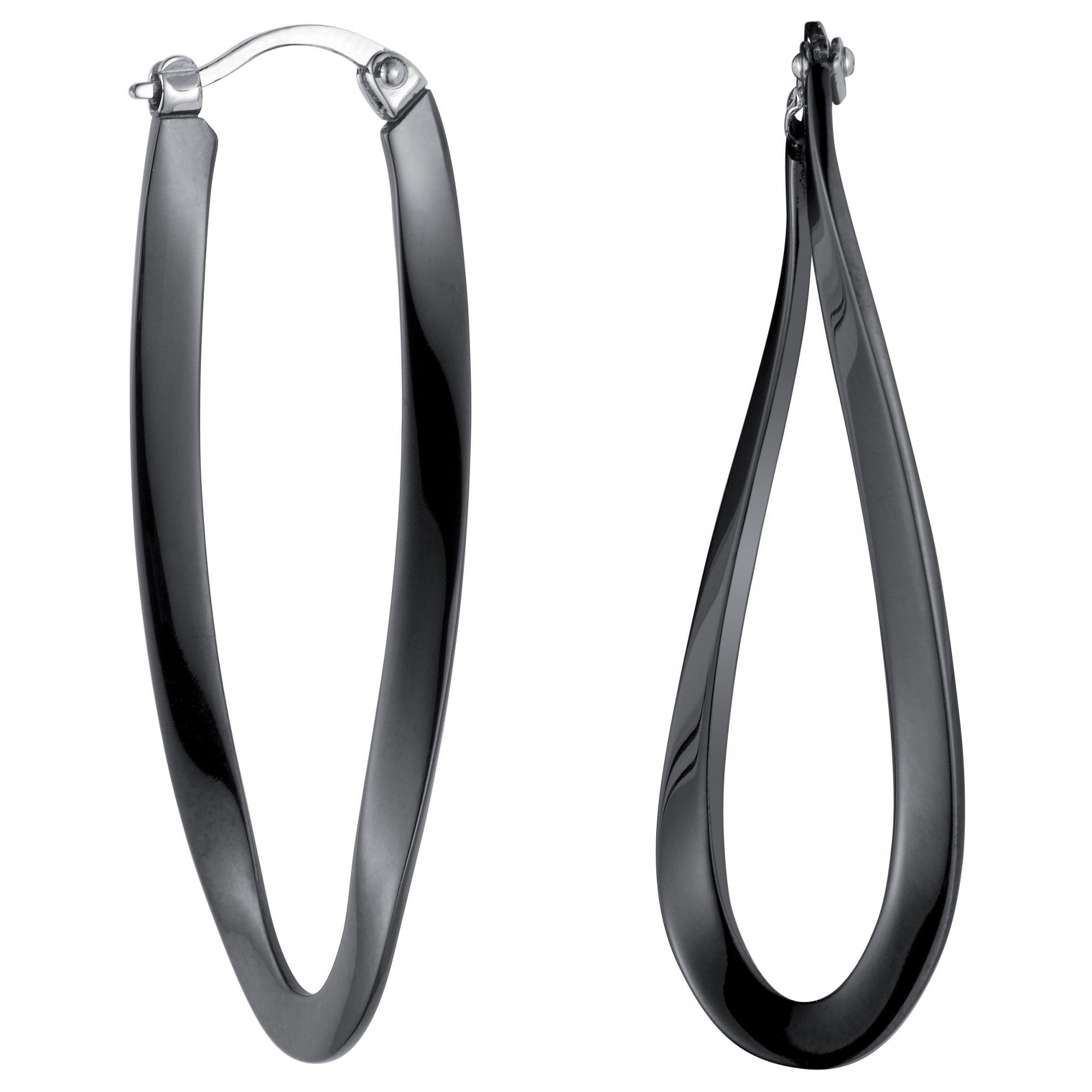 Boucles d'oreilles Violette Phebus Femme en Acier
