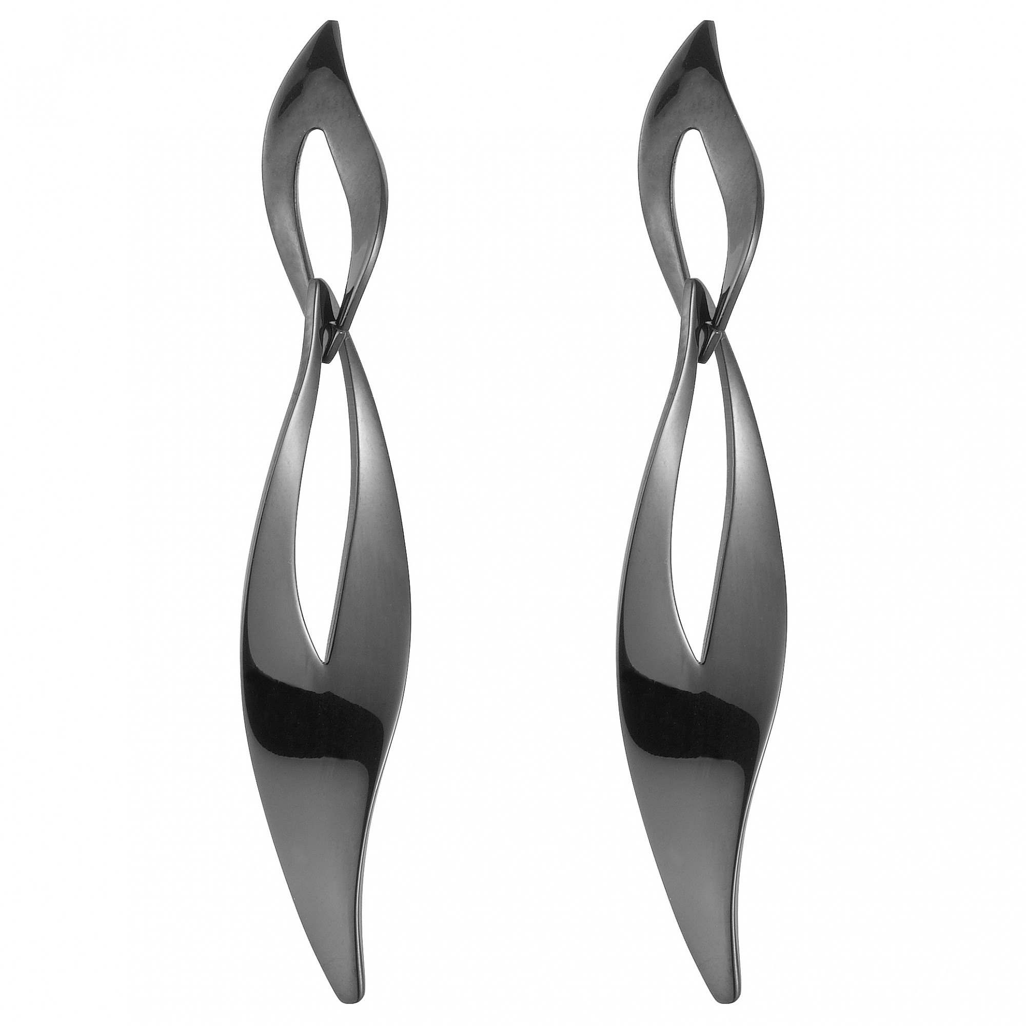 Boucles d'oreilles Nina Phebus Femme en Acier