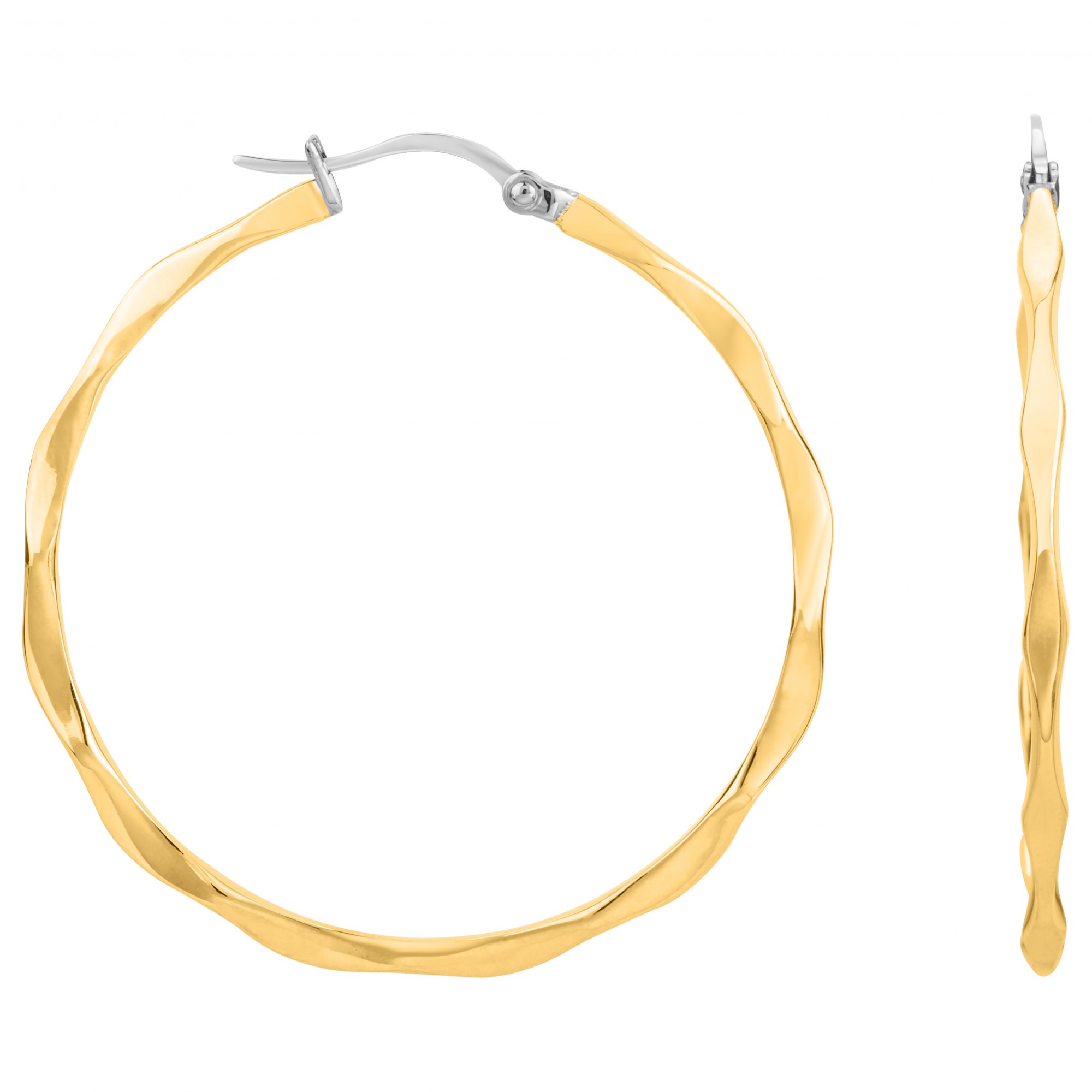 Boucles d'oreilles Jessica Phebus Femme en Acier