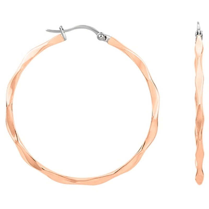 Boucles d'oreilles Jessica Phebus Femme en Acier