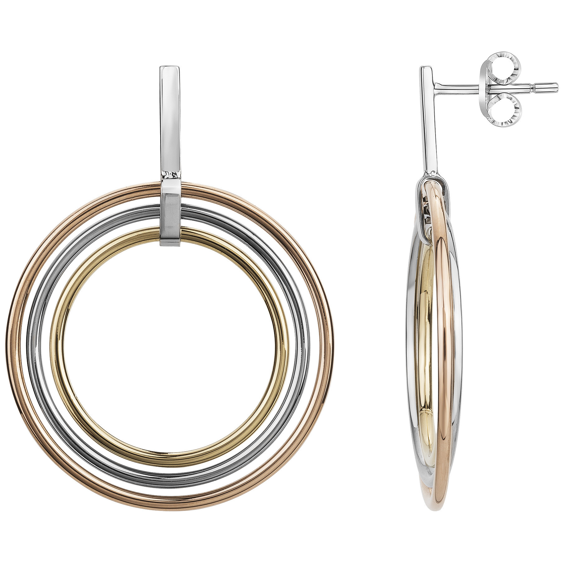 Boucles d'oreilles Alyssa Phebus Femme en Acier