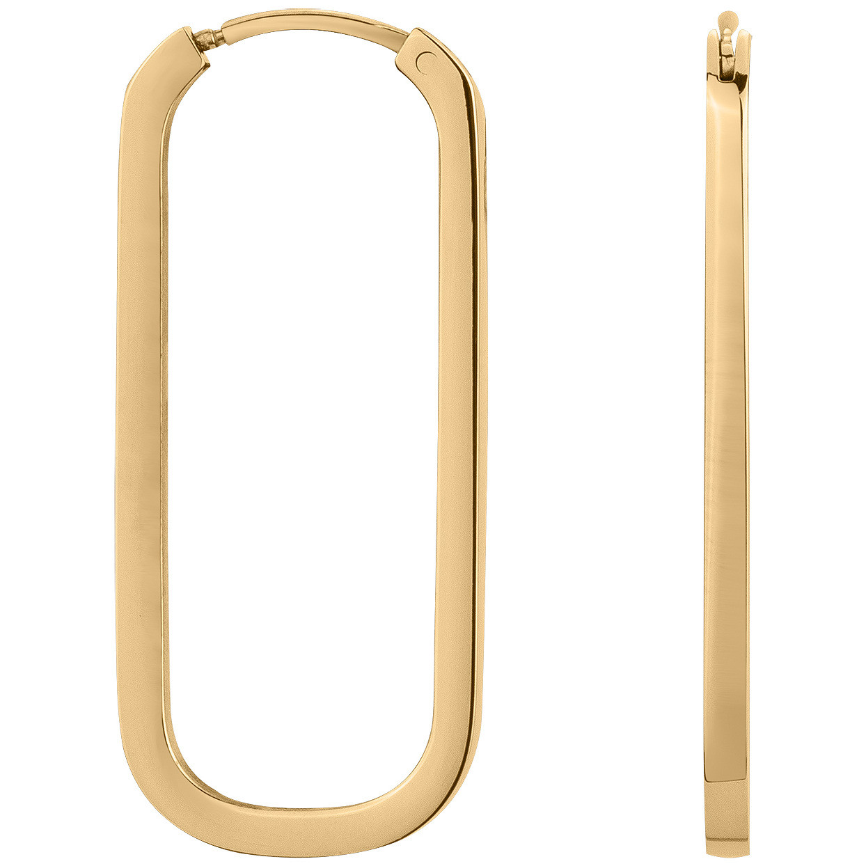 Boucles d'oreilles Nathasha Phebus Femme en Acier