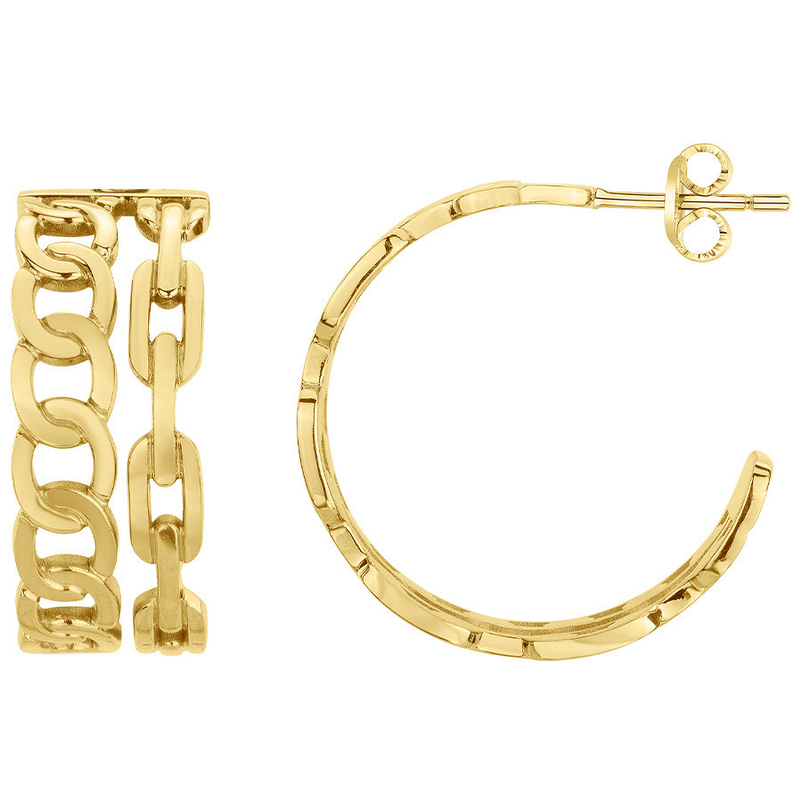 Boucles d'oreilles Suzanne Phebus Femme en Acier