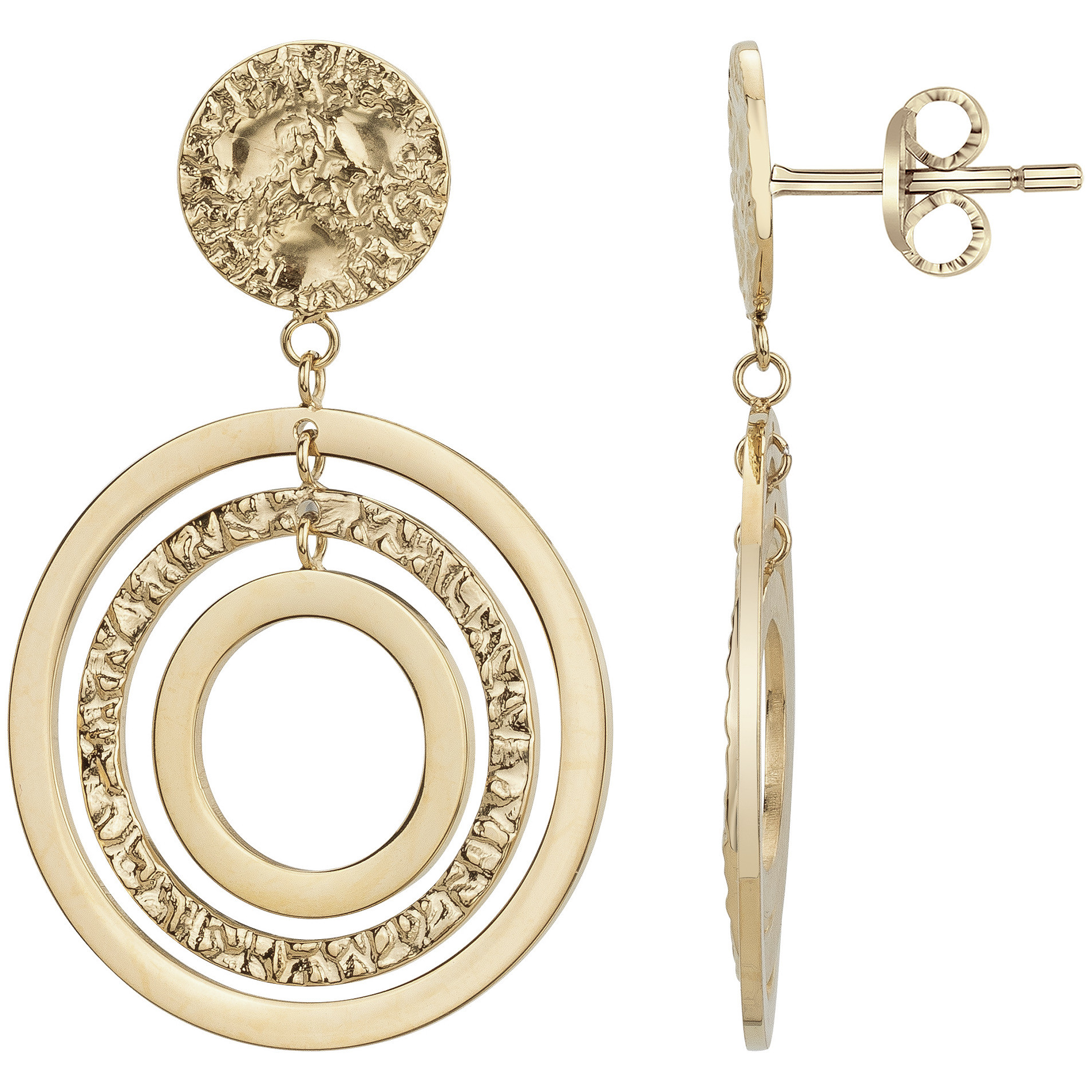 Boucles d'oreilles Léona Phebus Femme en Acier