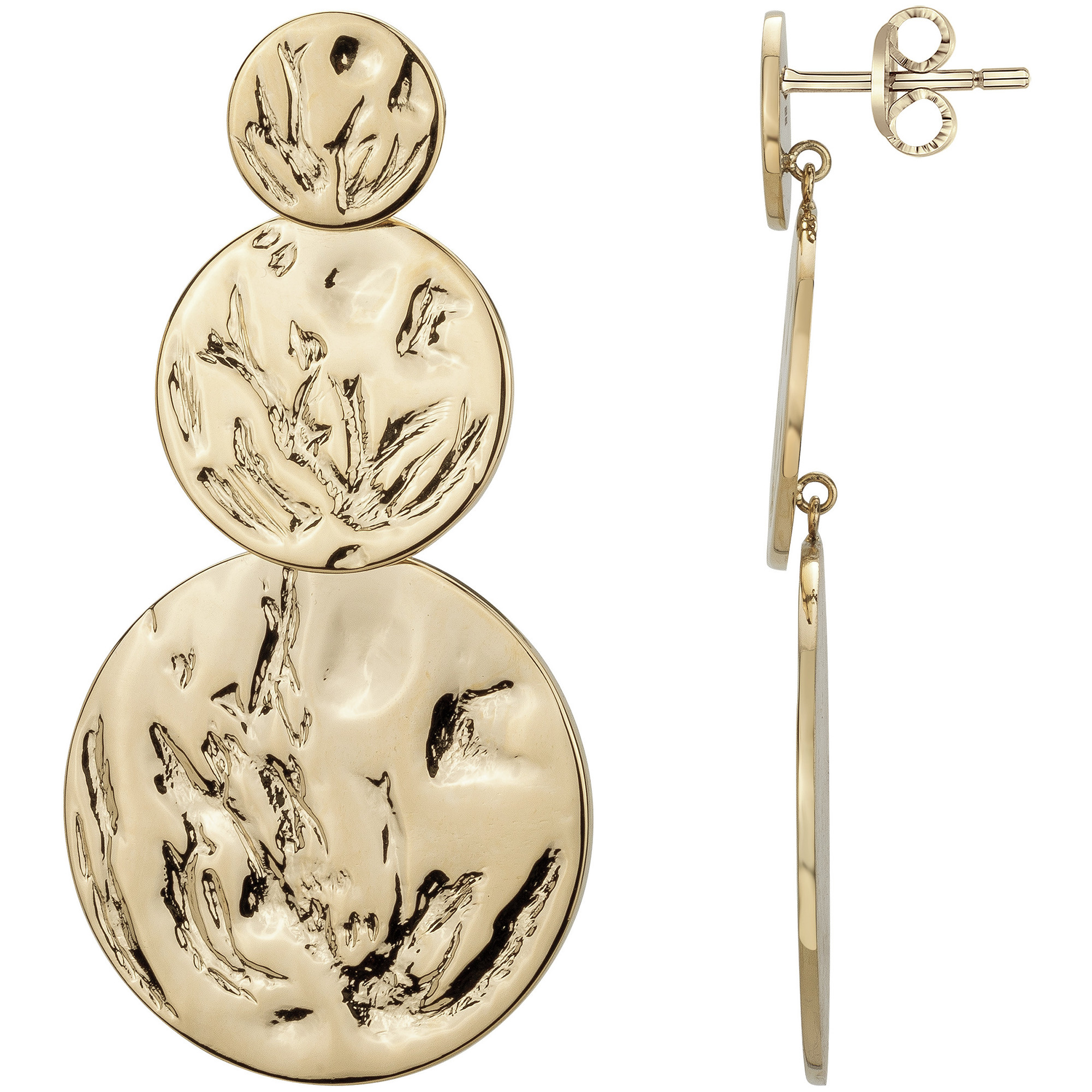 Boucles d'oreilles Camillia Phebus Femme en Acier