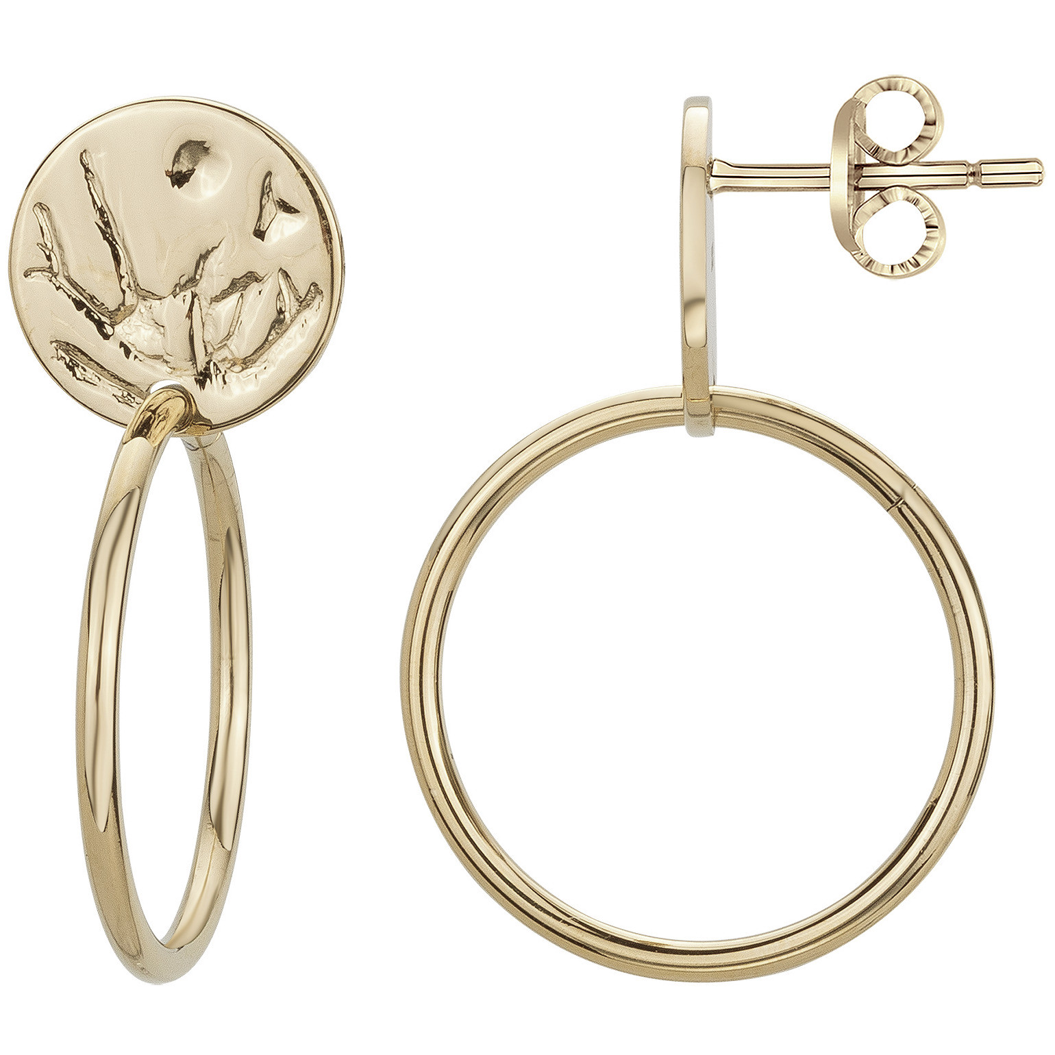 Boucles d'oreilles Clara Phebus Femme en Acier