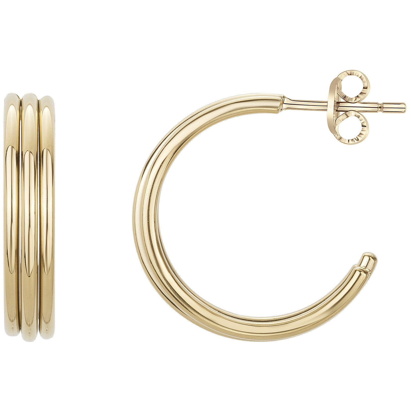 Boucles d'oreilles Seraphine Phebus Femme en Acier