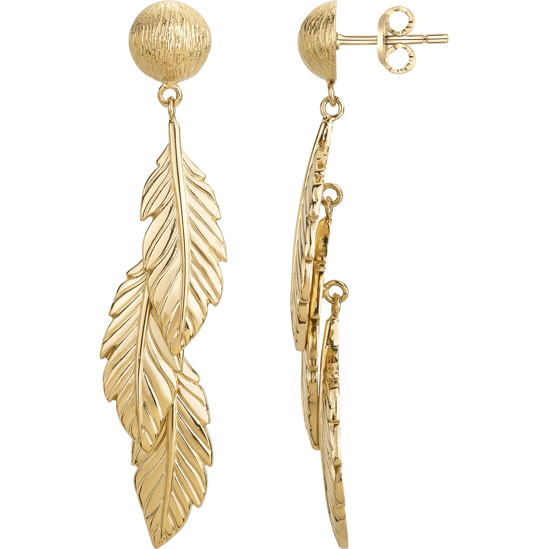 Boucles d'oreilles Phebus Femme en Acier