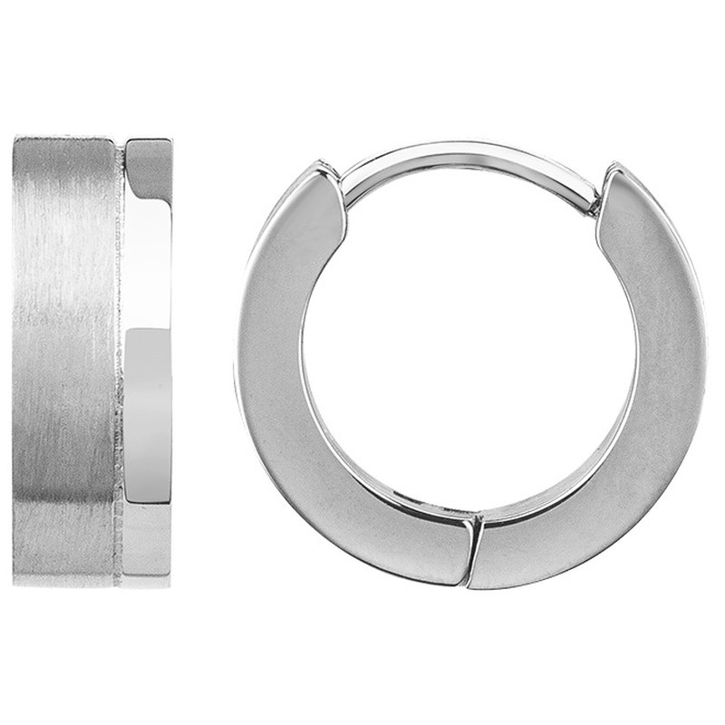 Boucles d'oreilles Diego Phebus Homme en Acier