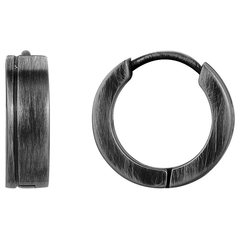 Boucles d'oreilles Diego Phebus Homme en Acier
