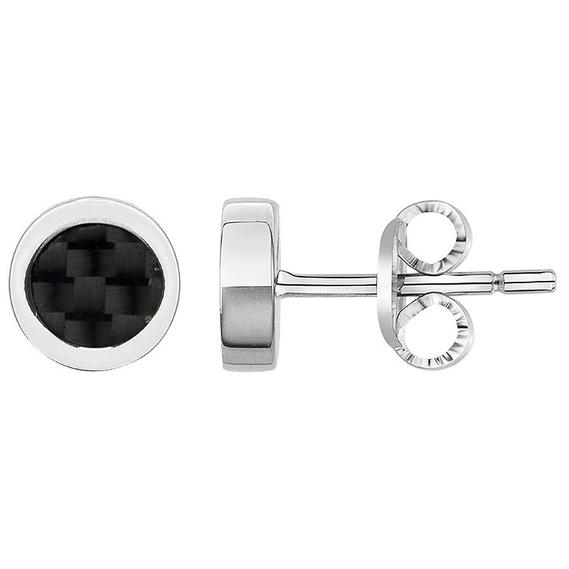 Boucles d'oreilles Séverin Phebus Homme en Acier