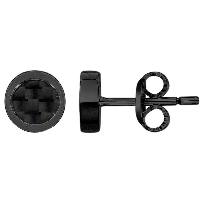 Boucles d'oreilles Séverin Phebus Homme en Acier