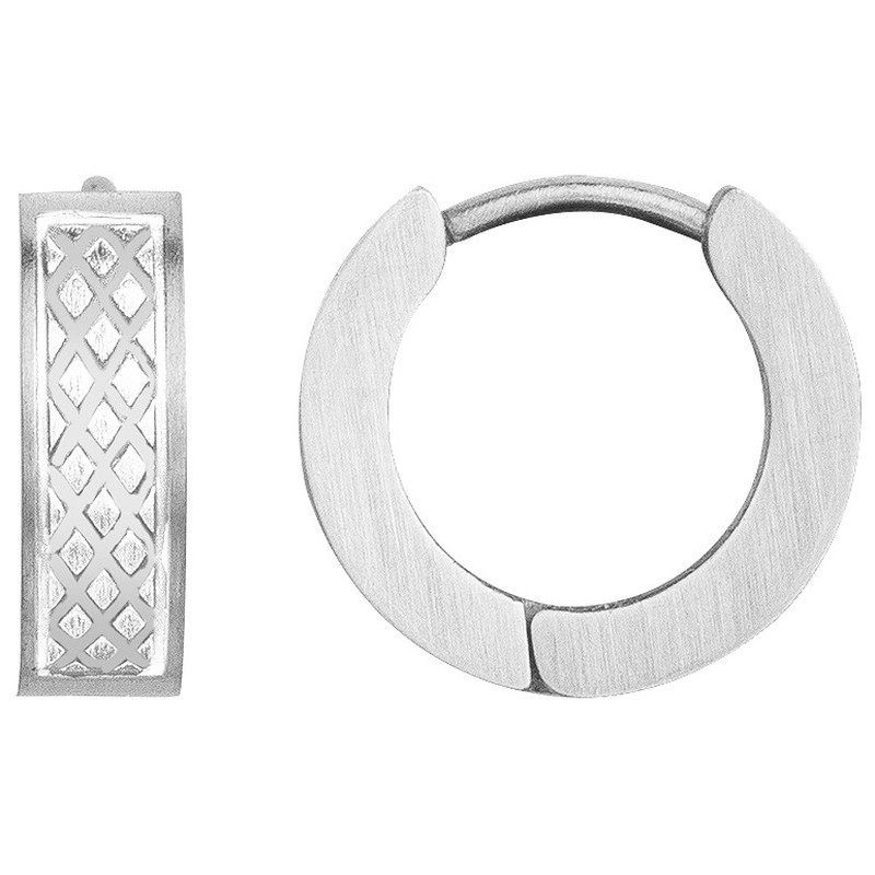 Boucles d'oreilles Anis Phebus Homme en Acier