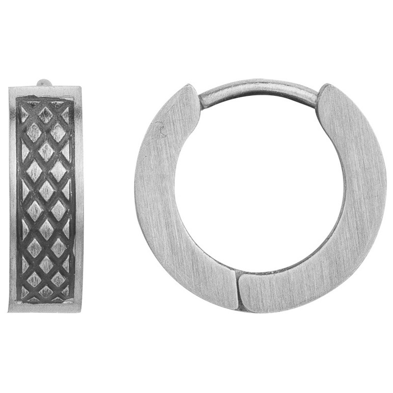 Boucles d'oreilles Anis Phebus Homme en Acier