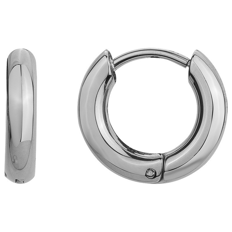 Boucles d'oreilles Victorin Phebus Homme en Acier