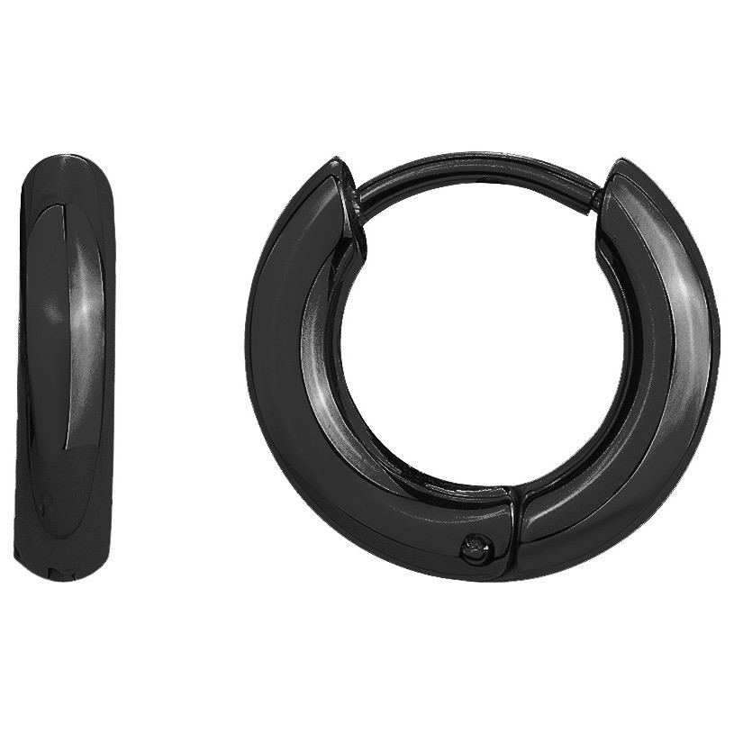 Boucles d'oreilles Victorin Phebus Homme en Acier