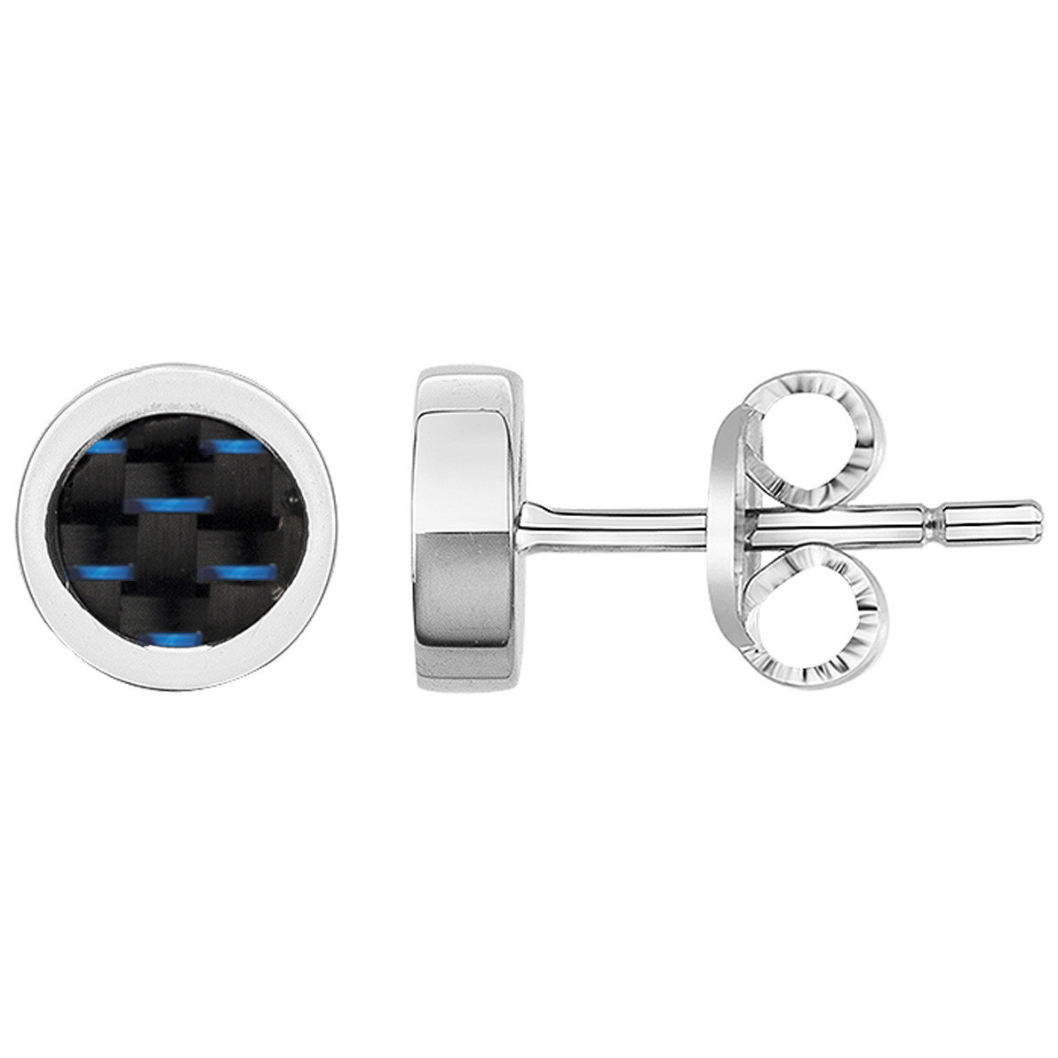 Boucles d'oreilles Séverin Phebus Homme en Acier