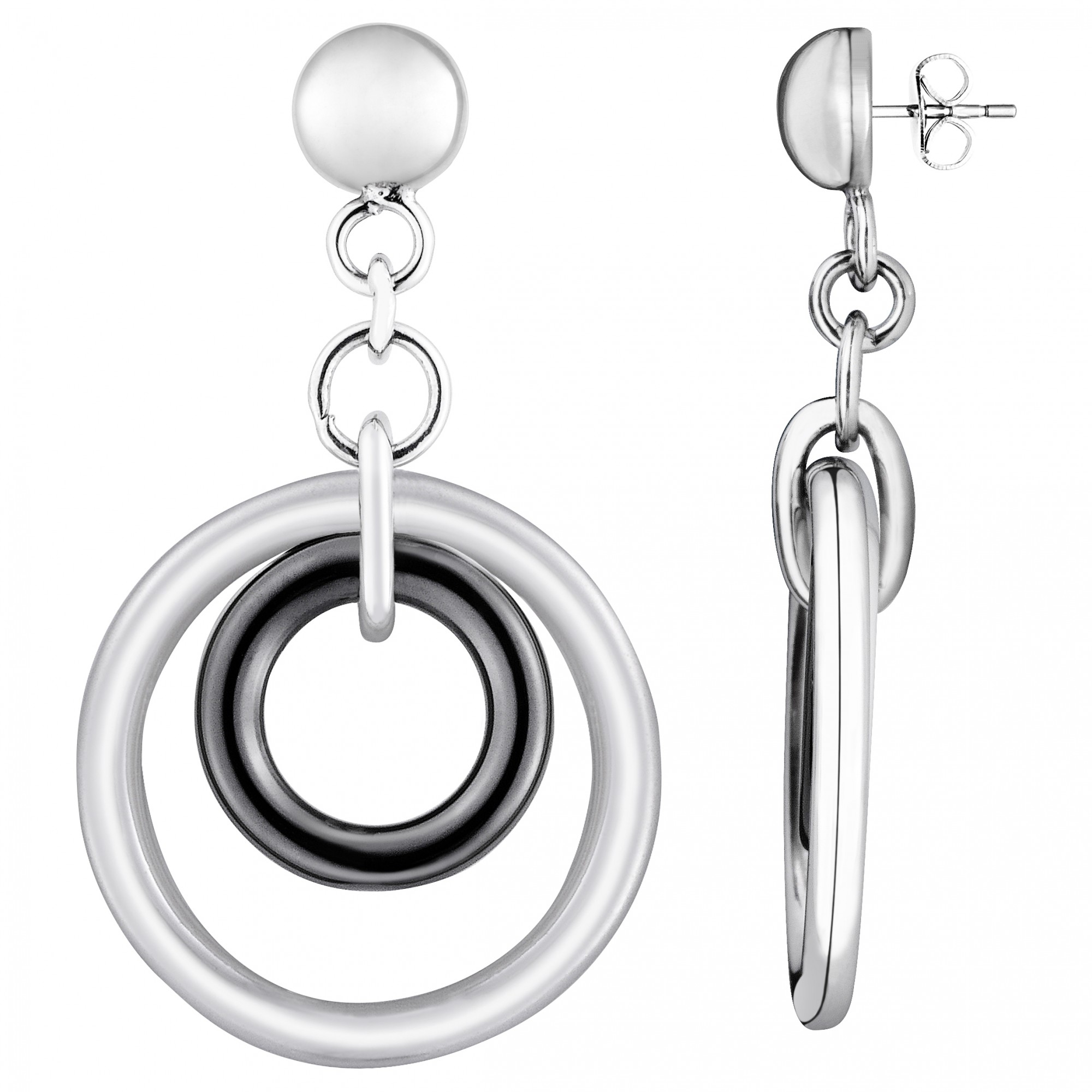 Boucles d'oreilles Peyton Phebus Femme en Acier