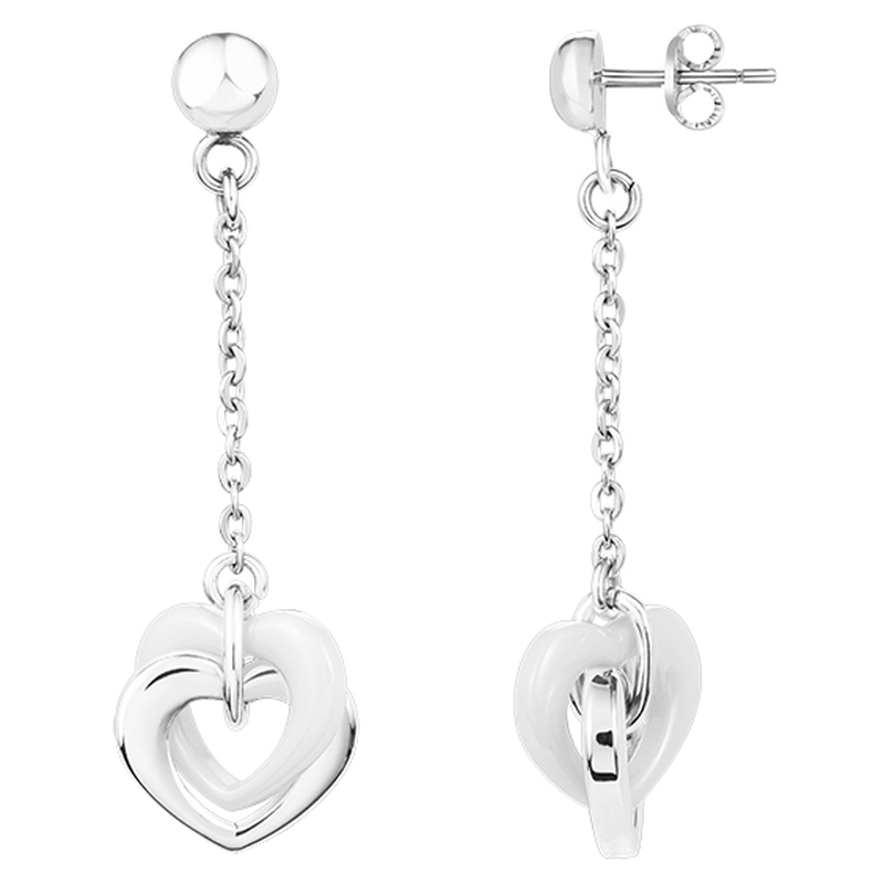Boucles d'oreilles Naomi Phebus Femme en Acier