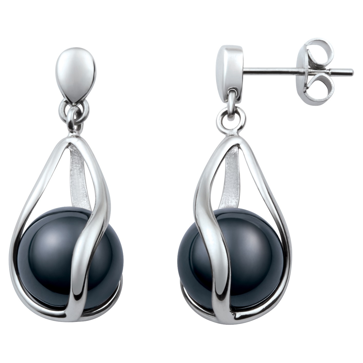 Boucles d'oreilles Genesis Phebus Femme en Acier