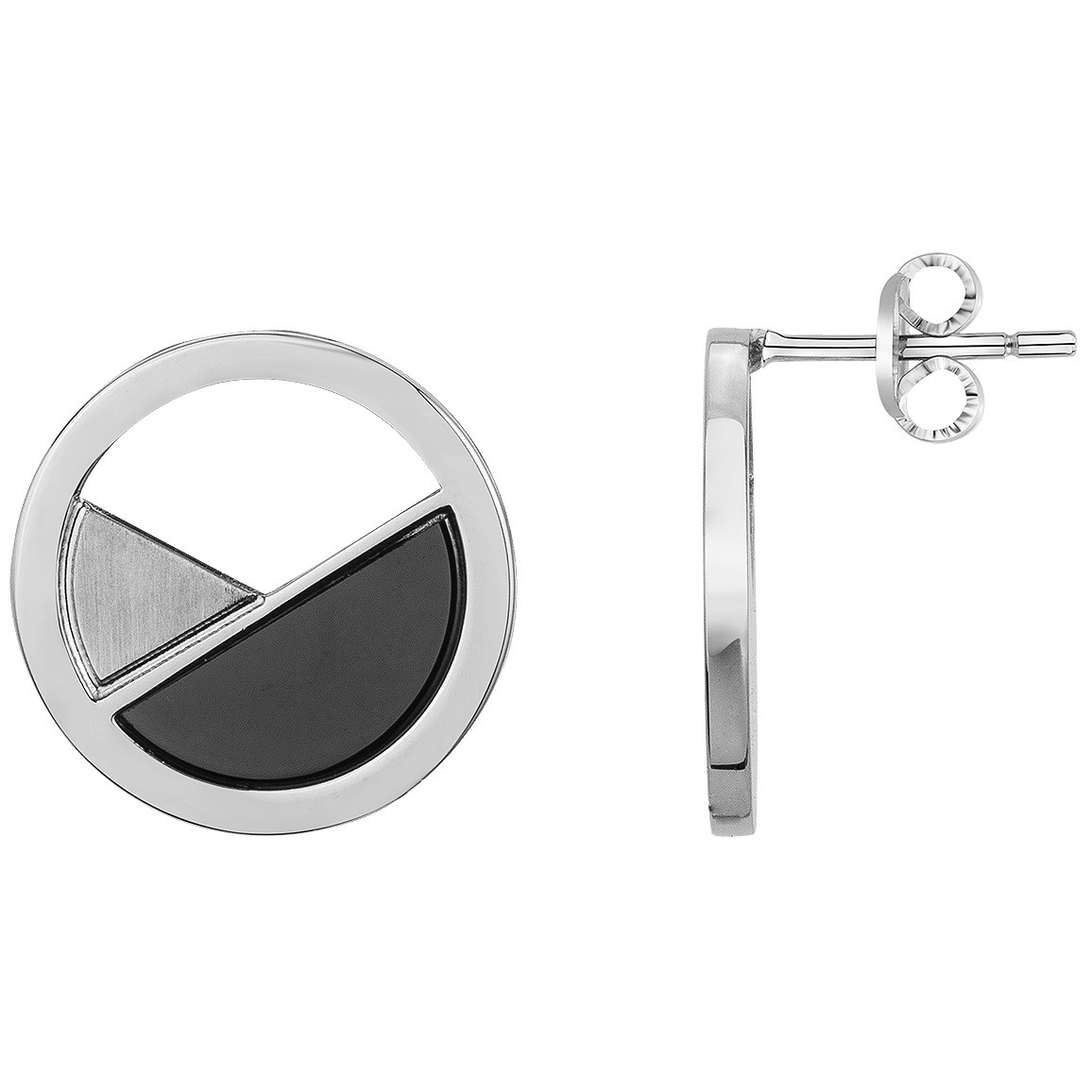Boucles d'oreilles Phebus Femme en Acier