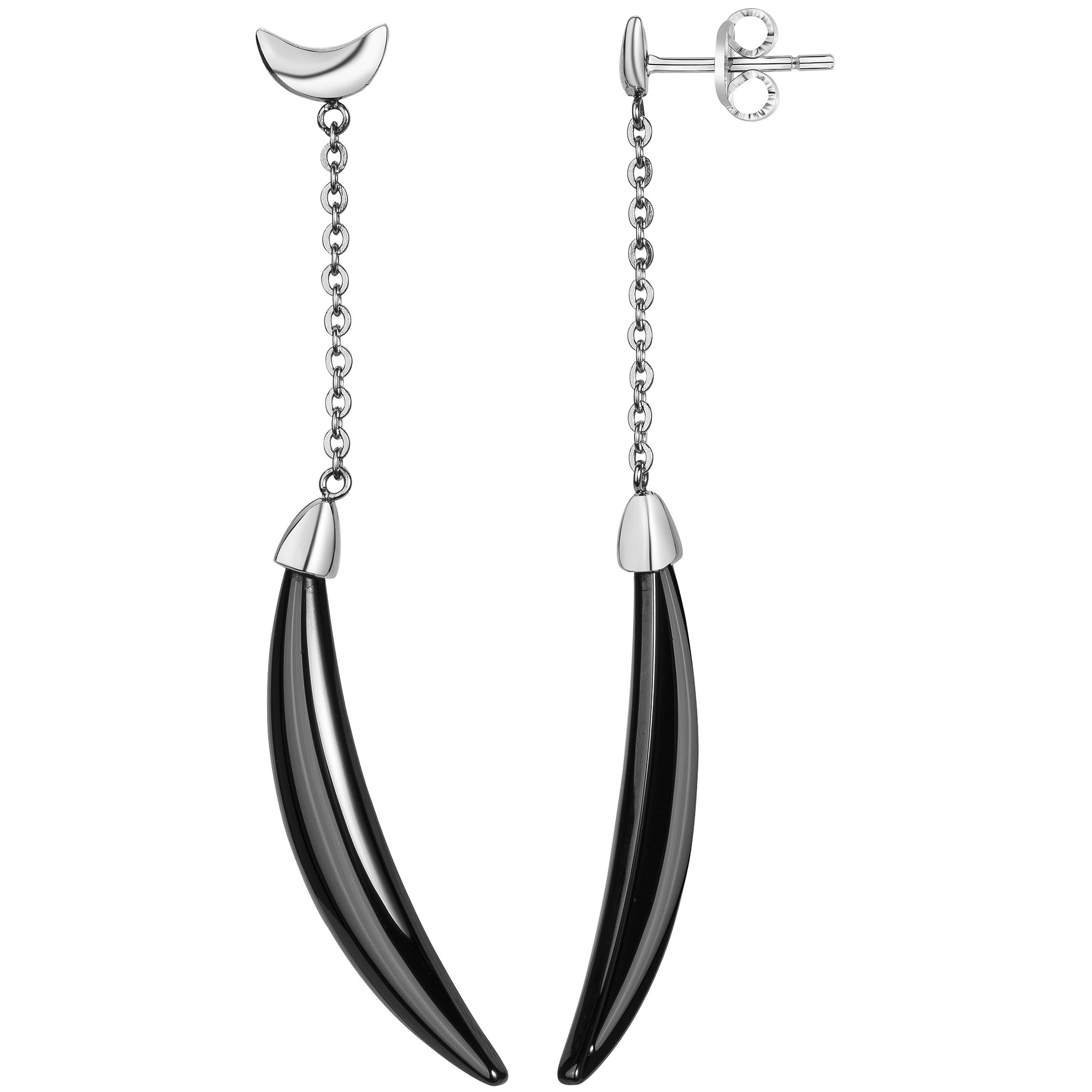 Boucles d'oreilles Phebus Femme en Acier