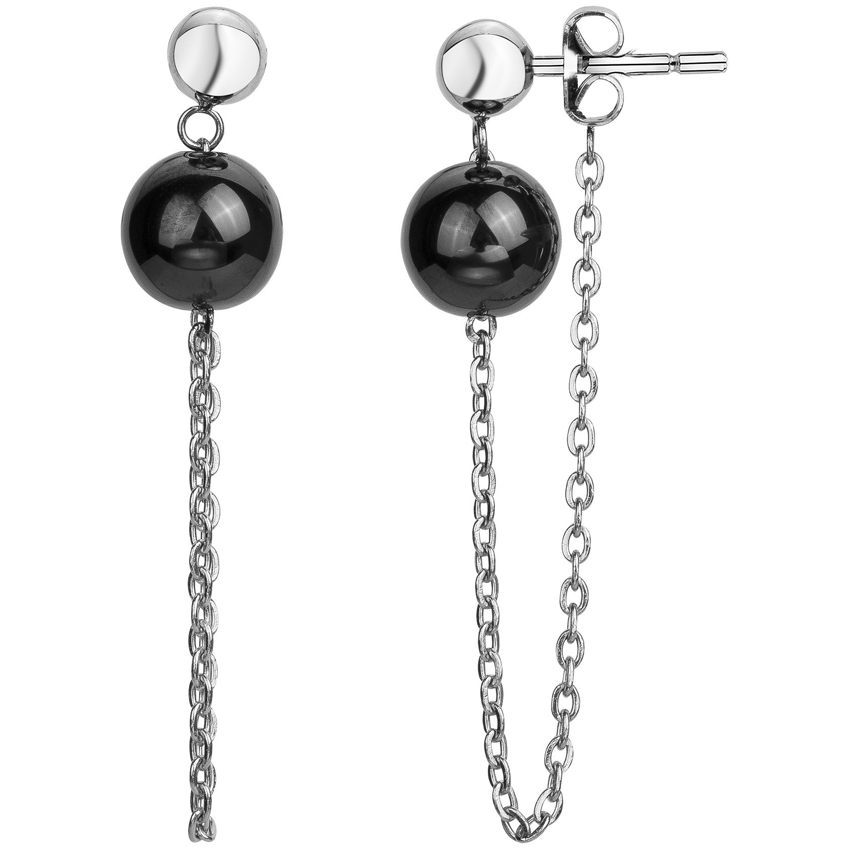 Boucles d'oreilles Axelle Phebus Femme en Acier