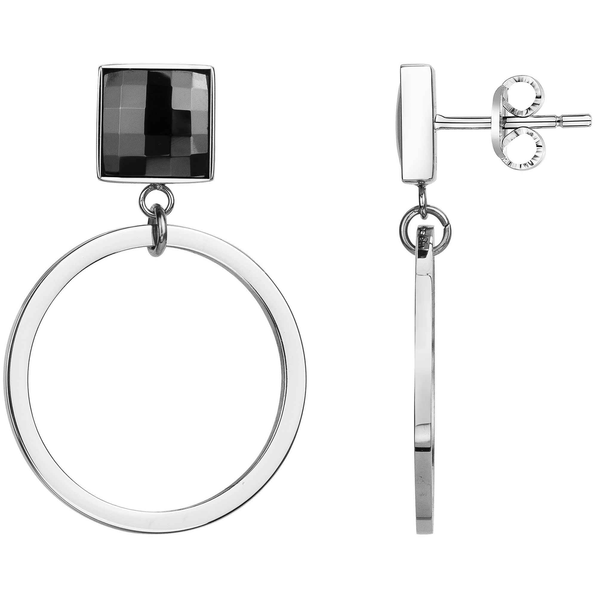 Boucles d'oreilles Piper Phebus Femme en Acier