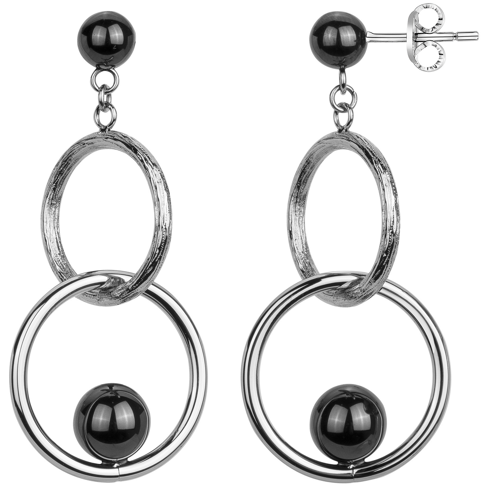 Boucles d'oreilles Alexa Phebus Femme en Acier