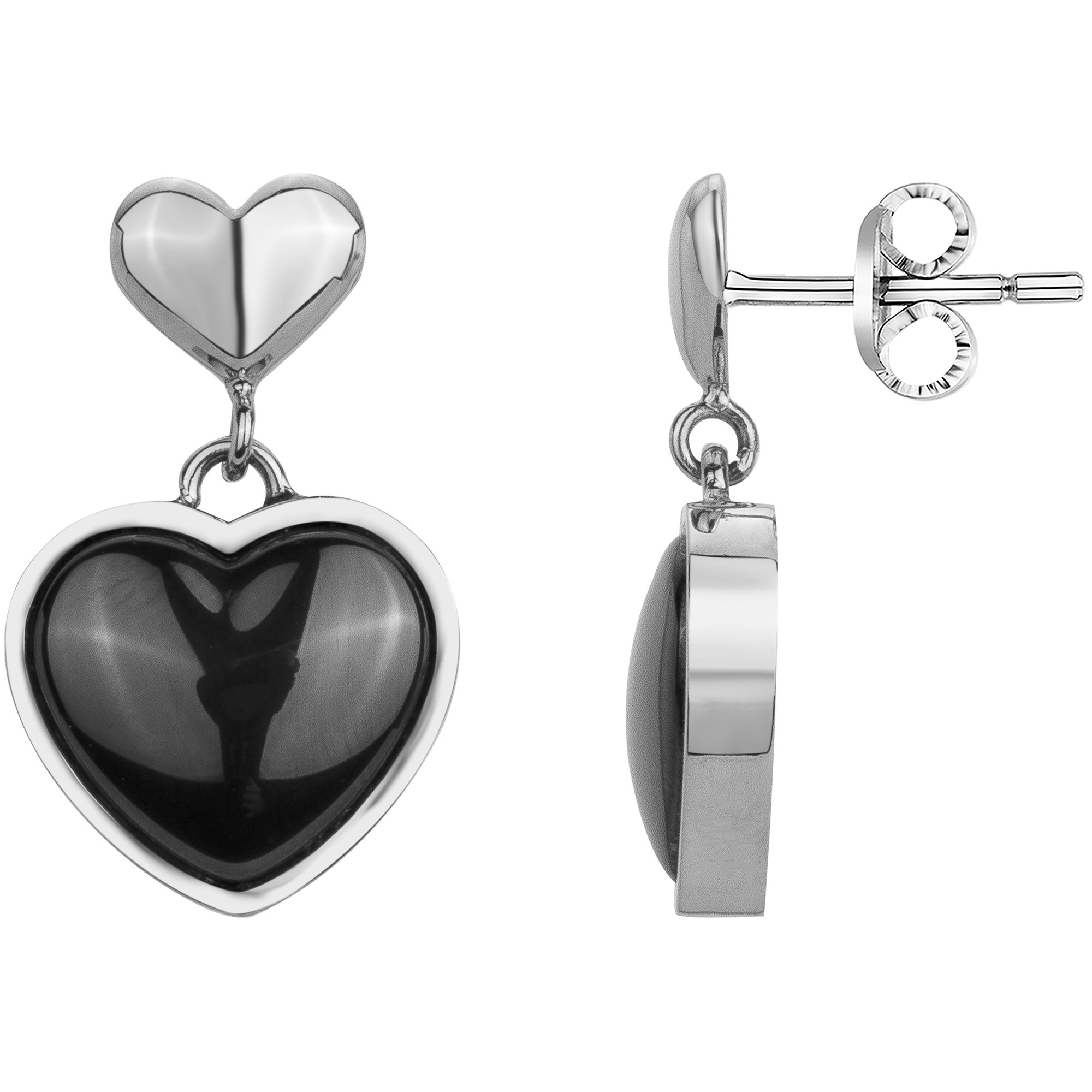 Boucles d'oreilles Vivian Phebus Femme en Acier
