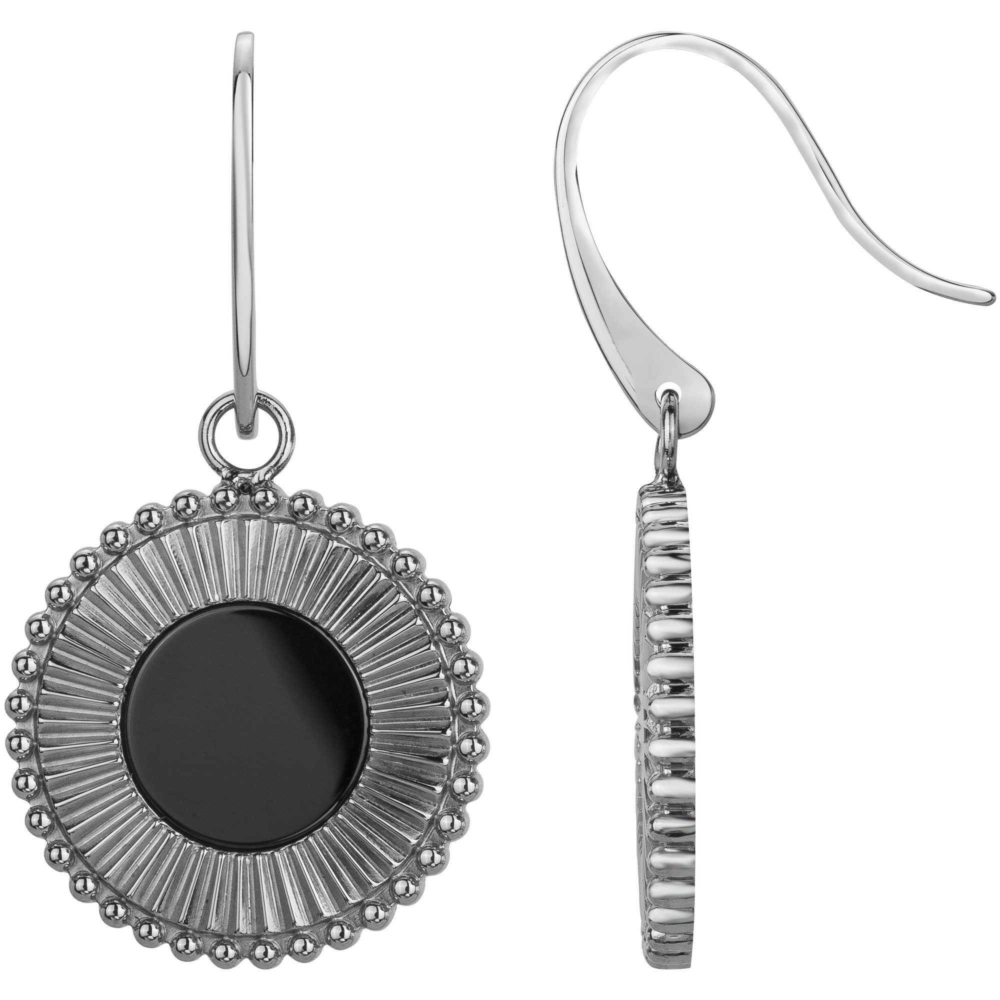 Boucles d'oreilles Jehane Phebus Femme en Acier
