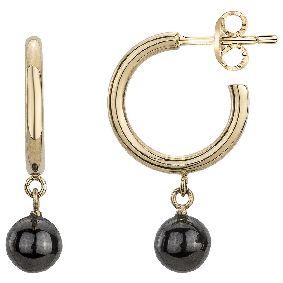 Boucles d'oreilles Justine Phebus Femme en Acier