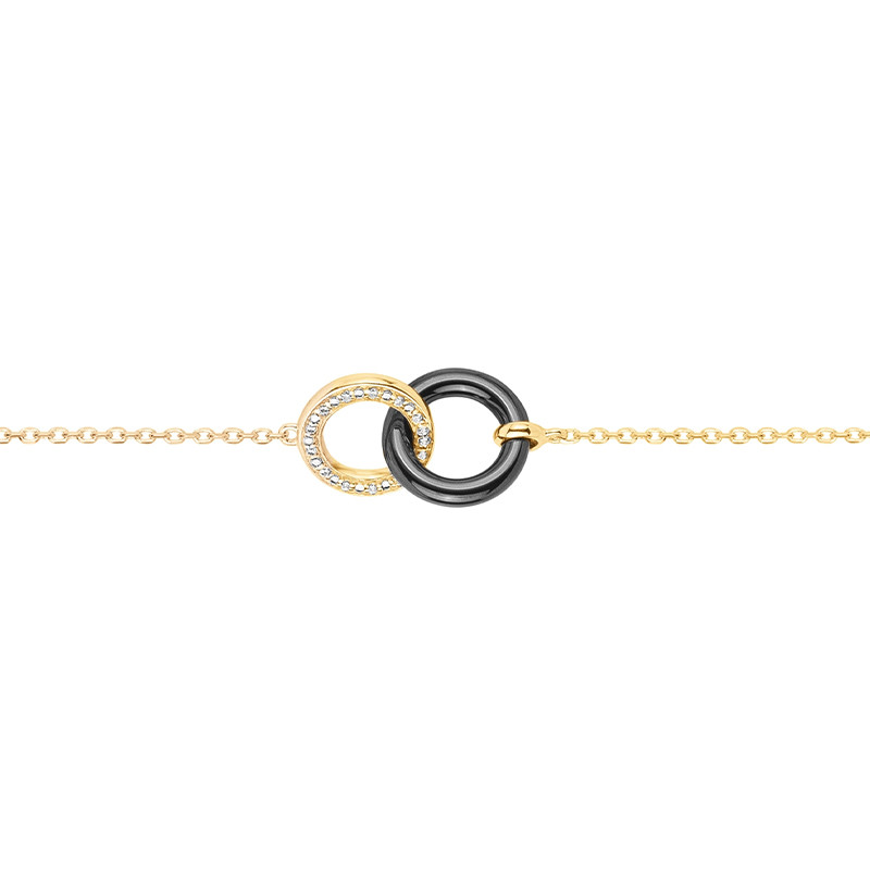 Bracelet Intemporel Phebus Femme en Plaqué Or