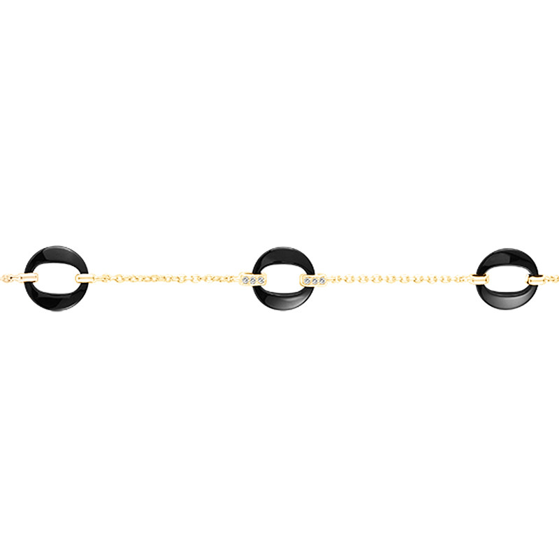 Bracelet Fresque Phebus Femme en Plaqué Or