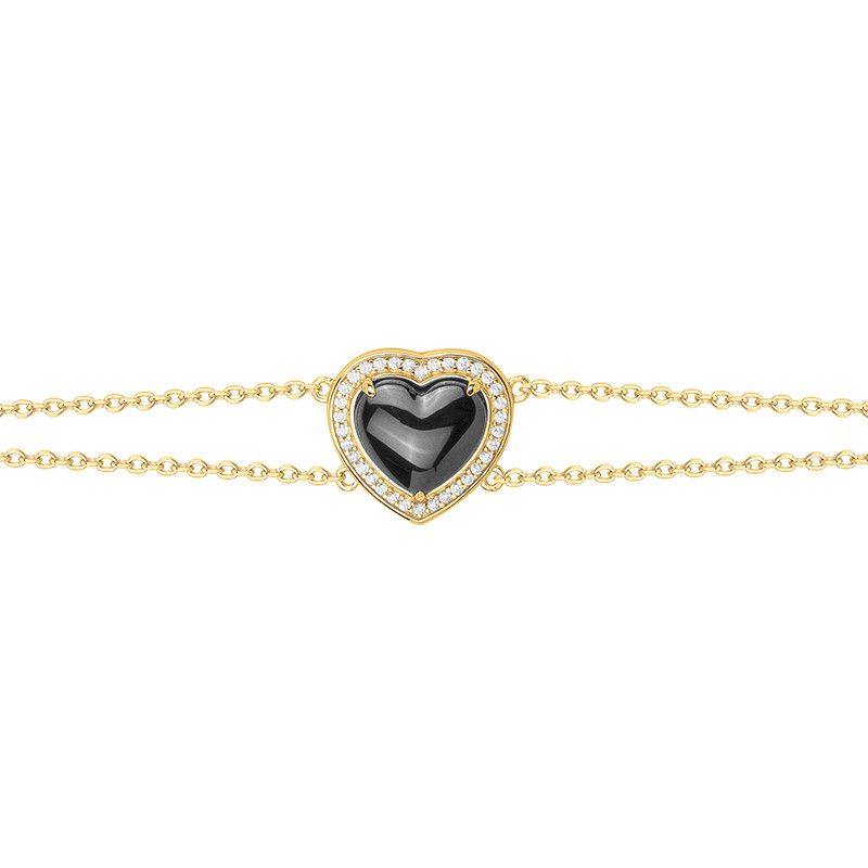 Bracelet Sèvres Phebus Femme en Plaqué Or