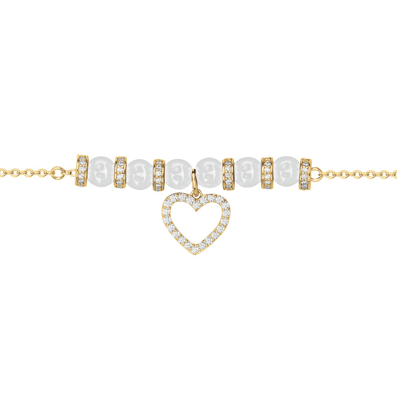 Bracelet Jingdezhen Phebus Femme en Plaqué Or