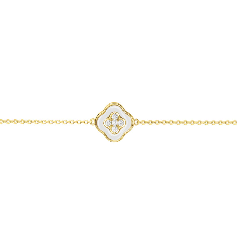 Bracelet Nébuleuse Phebus Femme en Plaqué Or