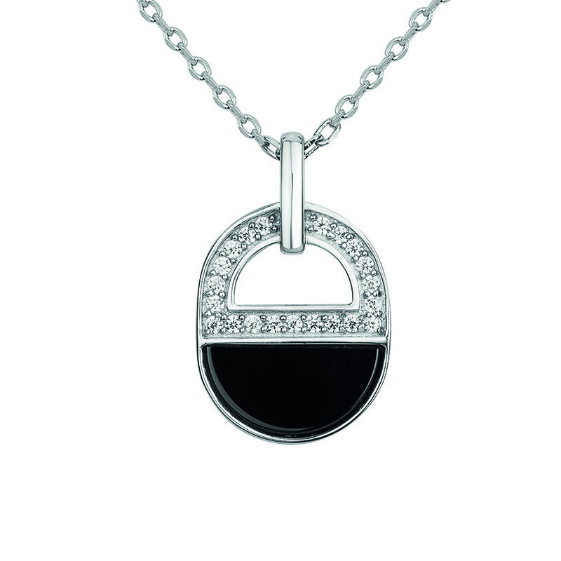 Collier Spirale Phebus Femme en Argent