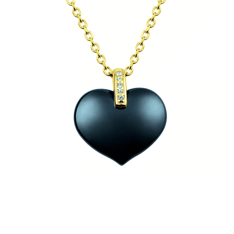 Collier Biscuit Phebus Femme en Plaqué Or