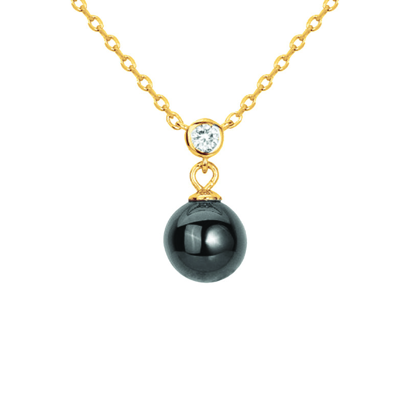 Collier Cosmos Phebus Femme en Plaqué Or