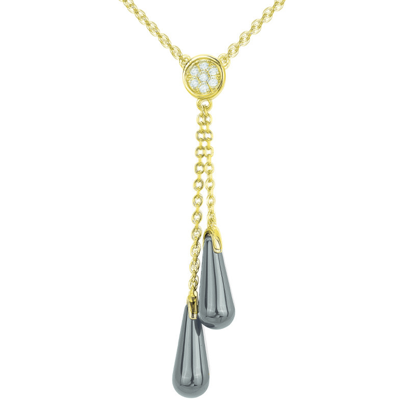 Collier Iznik Phebus Femme en Plaqué Or