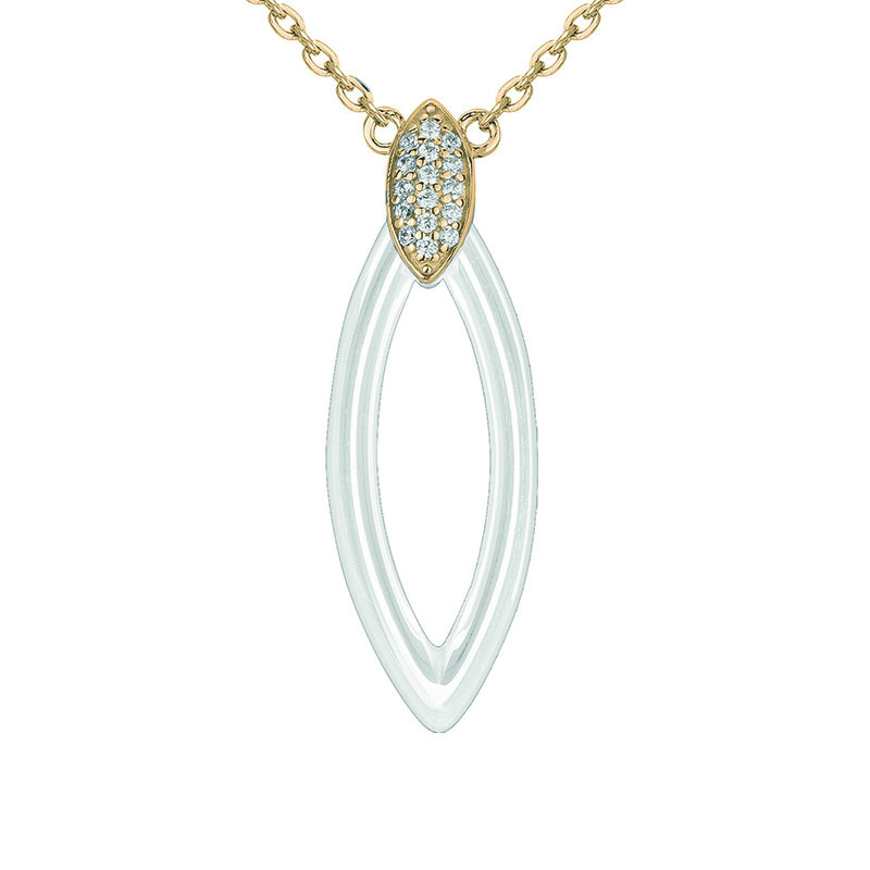 Collier Phebus Femme en Plaqué Or