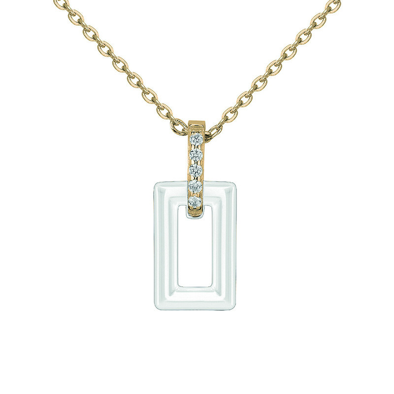 Collier Phebus Femme en Plaqué Or